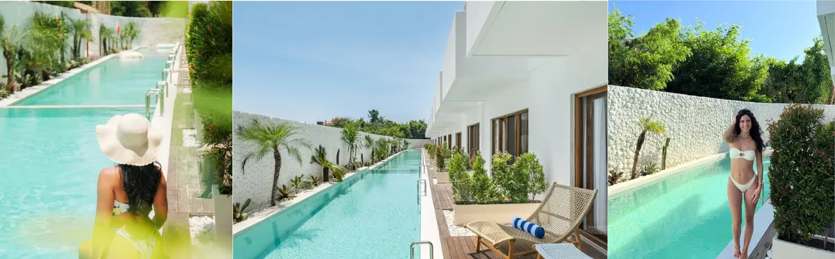 Kolam renang Baliterraneo Boutique Resort di Seminyak, proyek Dehome